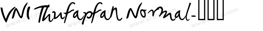 VNI Thufapfan Normal字体转换
